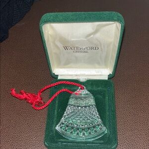 Waterford 1993 Crystal Bell ornament
